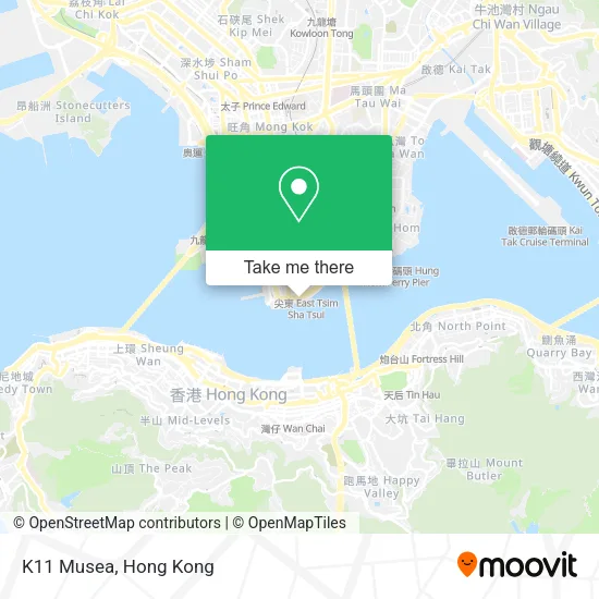 K11 Musea map