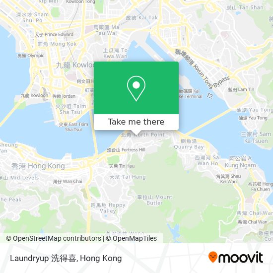 Laundryup 洗得喜 map