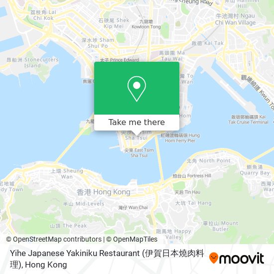 Yihe Japanese Yakiniku Restaurant (伊賀日本燒肉料理) map