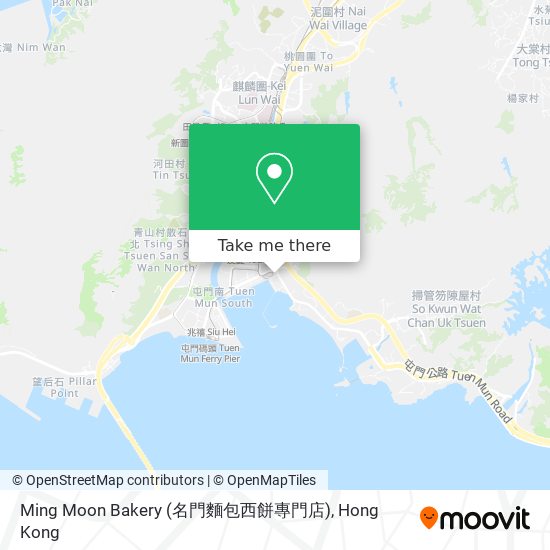 Ming Moon Bakery (名門麵包西餅專門店) map