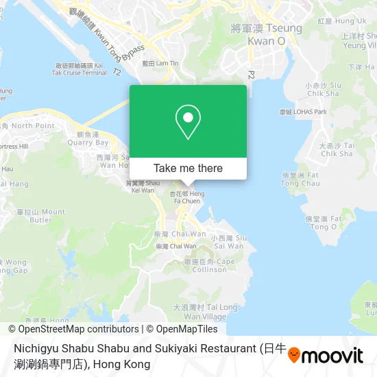 Nichigyu Shabu Shabu and Sukiyaki Restaurant (日牛涮涮鍋專門店) map