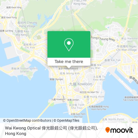 Wai Kwong Optical 偉光眼鏡公司 map