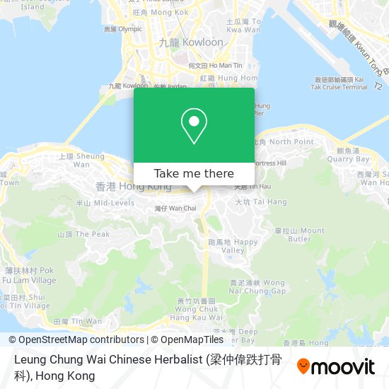 Leung Chung Wai Chinese Herbalist (梁仲偉跌打骨科) map