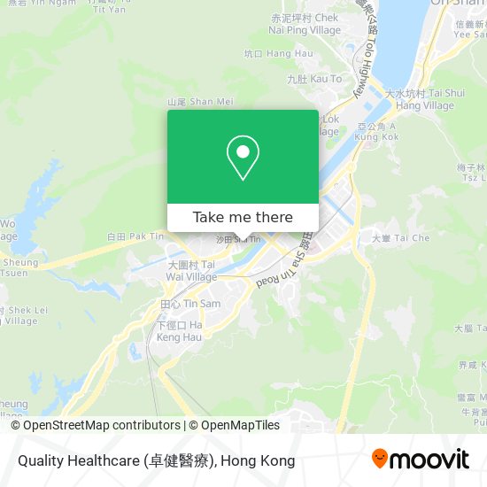 Quality Healthcare (卓健醫療) map