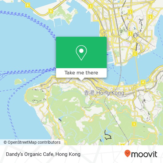 Dandy’s Organic Cafe map