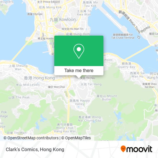 Clark's Comics地圖