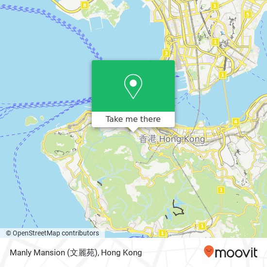 Manly Mansion (文麗苑) map