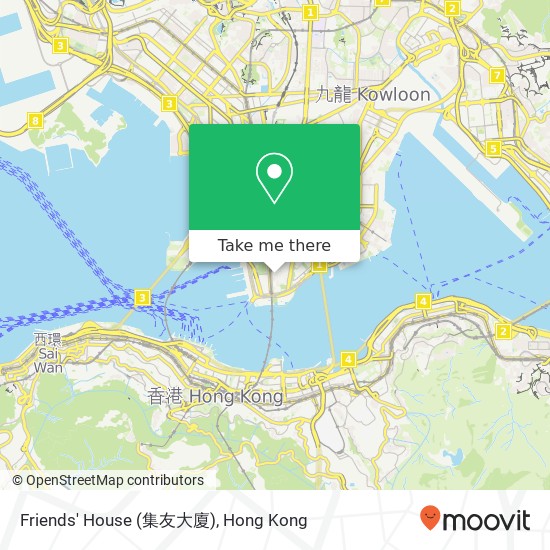 Friends' House (集友大廈) map