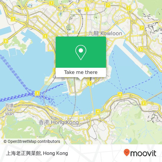 上海老正興菜館 map