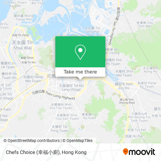 Chefs Choice (幸福小廚) map