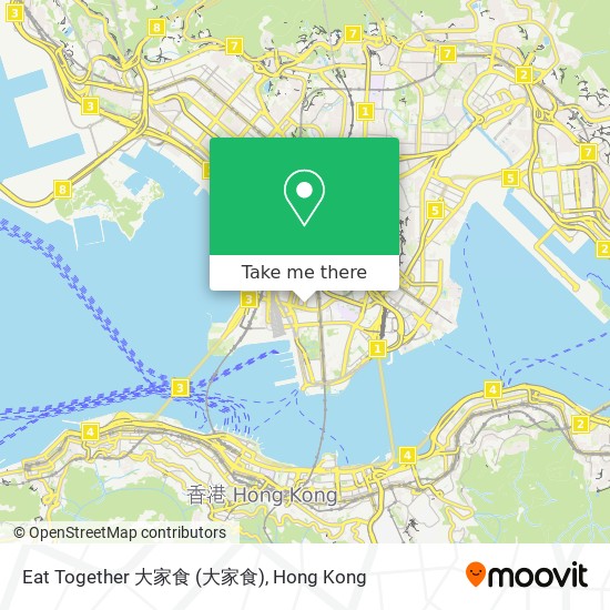 Eat Together 大家食 map