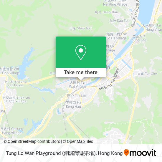 Tung Lo Wan Playground (銅鑼灣遊樂場)地圖