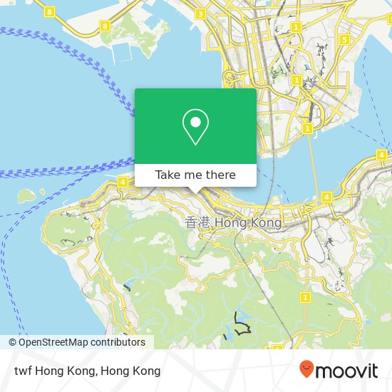 twf Hong Kong地圖