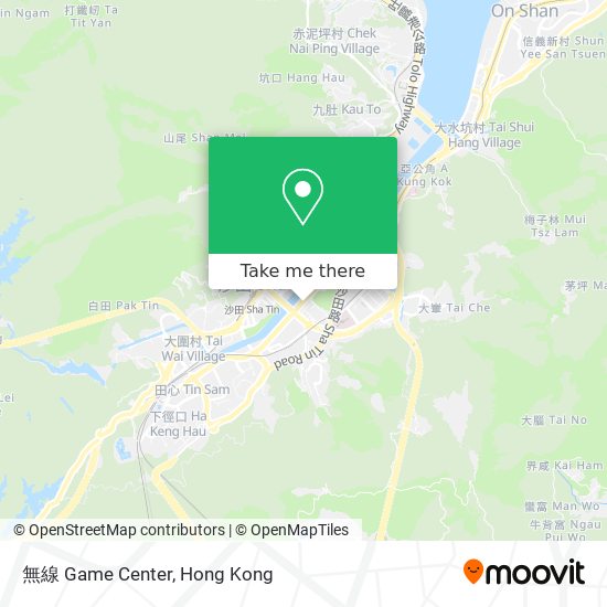 無線 Game Center map