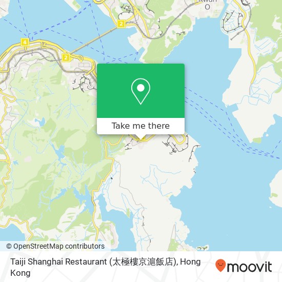 Taiji Shanghai Restaurant (太極樓京滬飯店) map