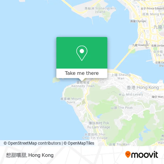 想甜嚐甜 map