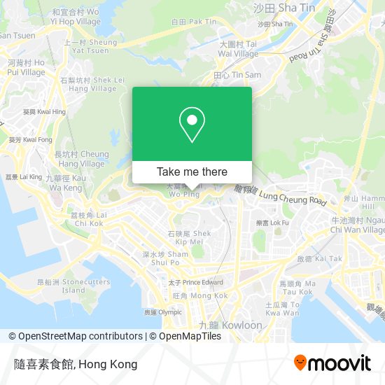 隨喜素食館地圖