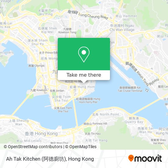 Ah Tak Kitchen (阿德廚坊)地圖