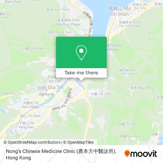 Nong's Chinese Medicine Clinic (農本方中醫診所) map