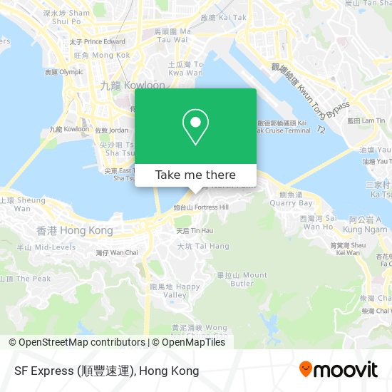 SF Express (順豐速運) map