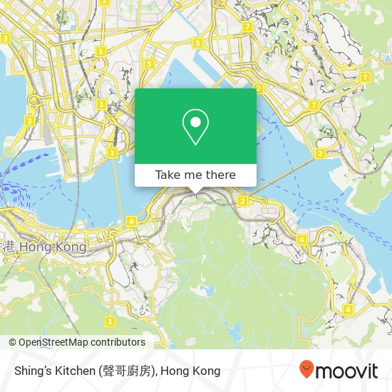 Shing’s Kitchen (聲哥廚房) map