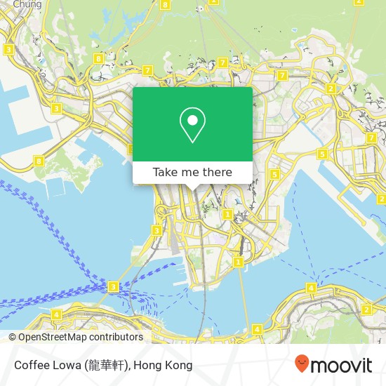 Coffee Lowa (龍華軒) map