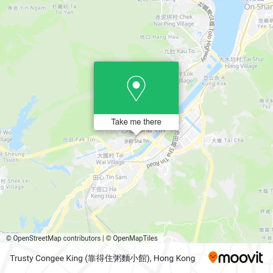 Trusty Congee King (靠得住粥麵小館) map