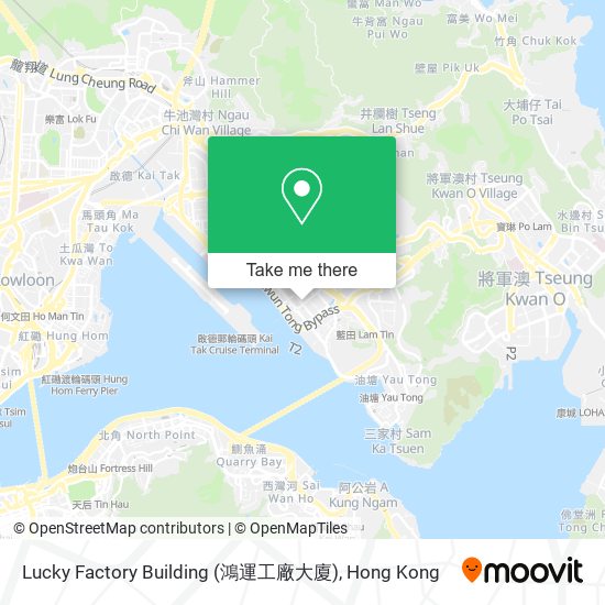 Lucky Factory Building (鴻運工廠大廈) map