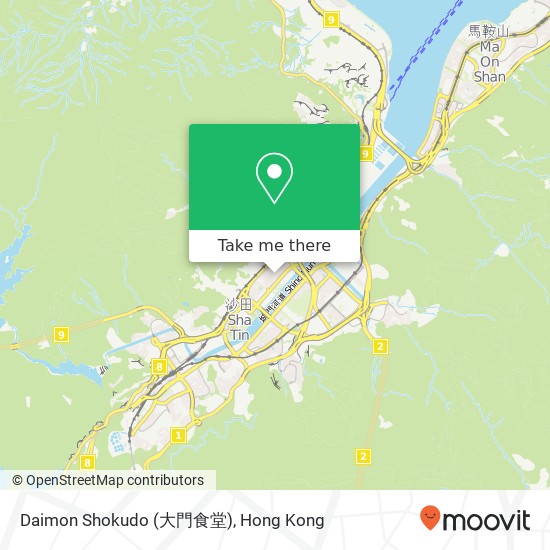Daimon Shokudo (大門食堂) map