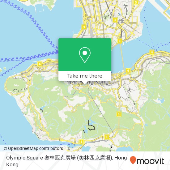Olympic Square 奧林匹克廣場 map