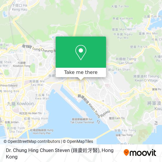 Dr. Chung Hing Chuen Steven (鍾慶銓牙醫) map