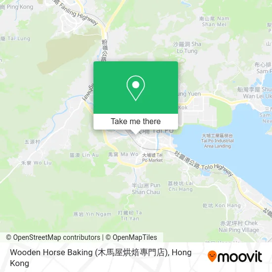 Wooden Horse Baking (木馬屋烘焙專門店)地圖