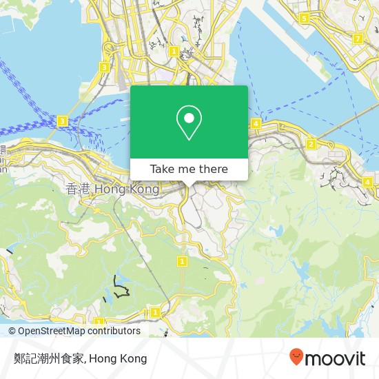 鄭記潮州食家 map