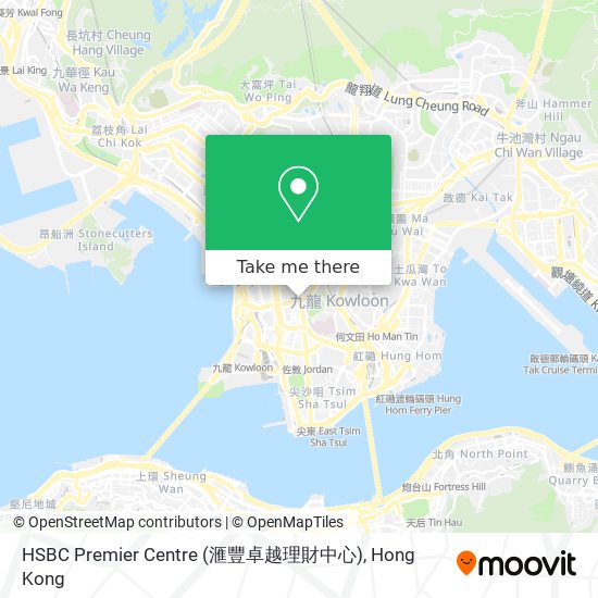 HSBC Premier Centre (滙豐卓越理財中心) map