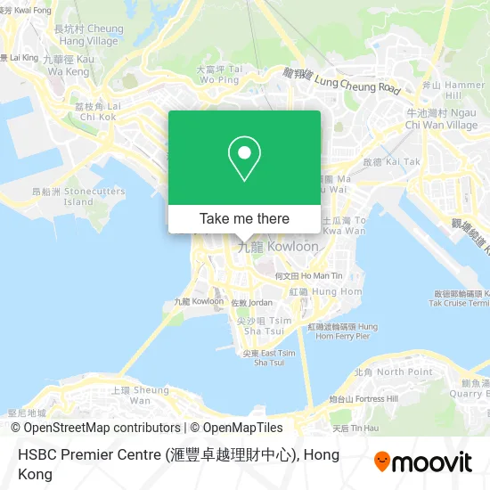HSBC Premier Centre (滙豐卓越理財中心) map