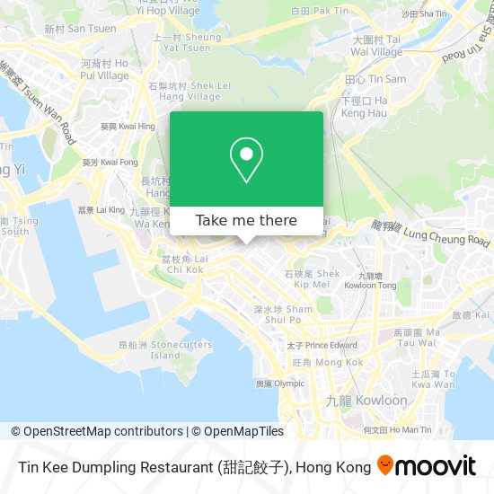 Tin Kee Dumpling Restaurant (甜記餃子) map