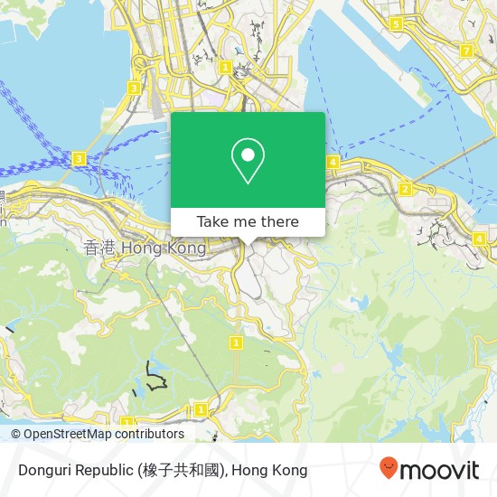 Donguri Republic (橡子共和國) map