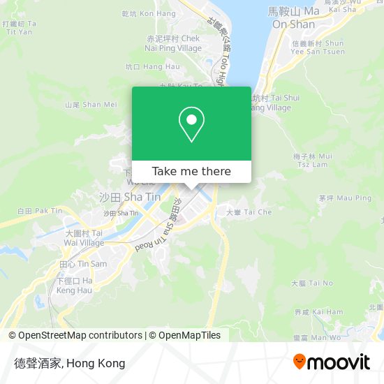 德聲酒家 map