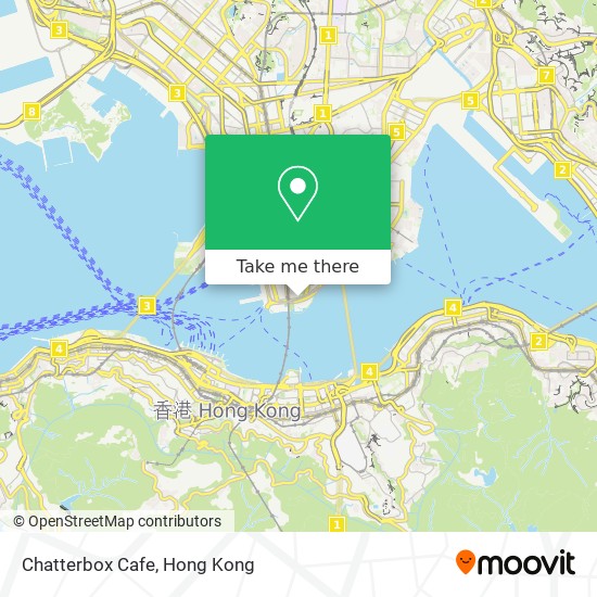 Chatterbox Cafe map