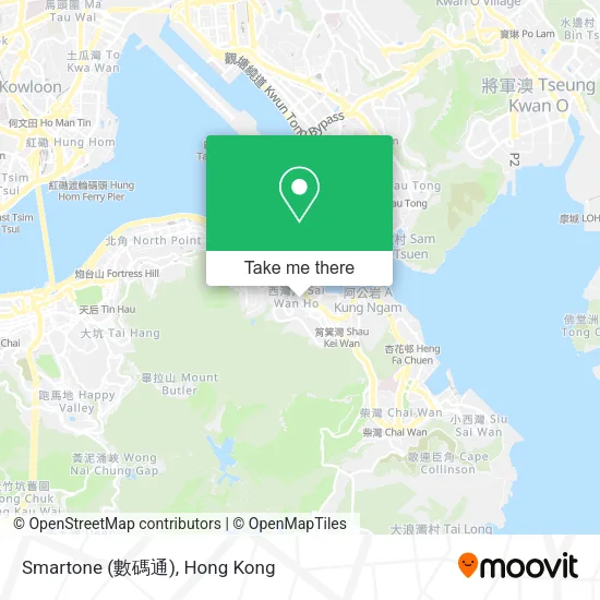 Smartone (數碼通) map