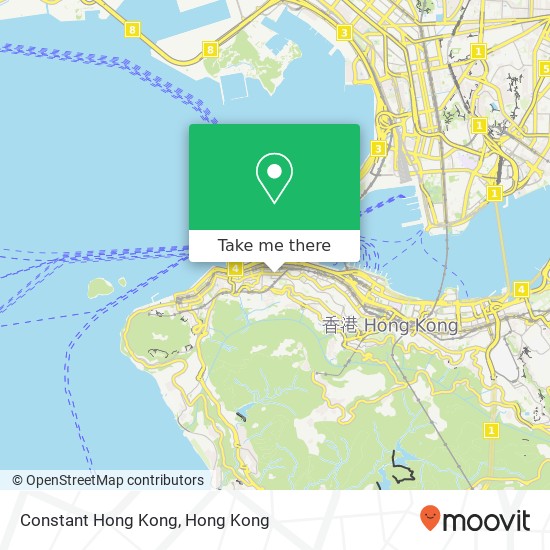 Constant Hong Kong map