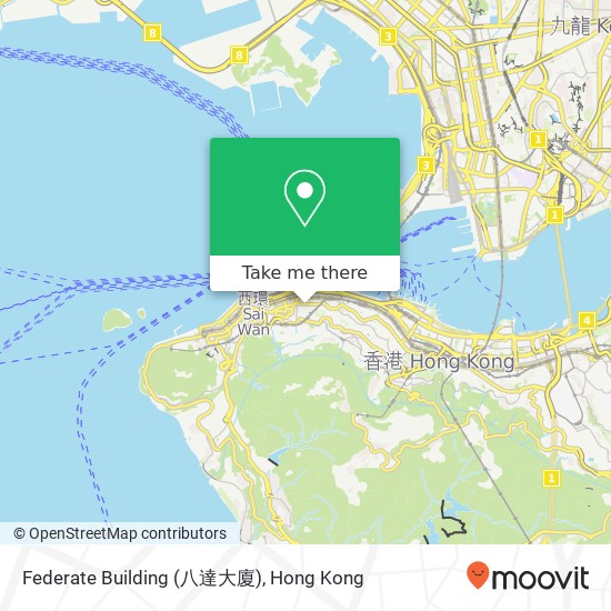 Federate Building (八達大廈) map