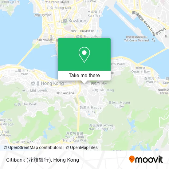 Citibank (花旗銀行)地圖