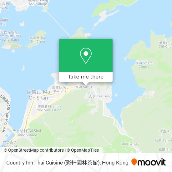 Country Inn Thai Cuisine (彩軒園林茶館)地圖