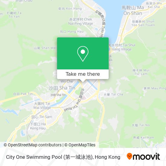 City One Swimming Pool (第一城泳池) map