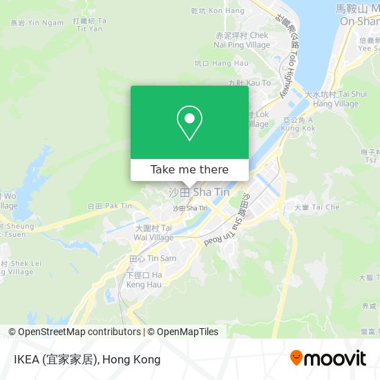 IKEA (宜家家居) map