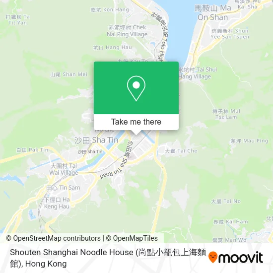 Shouten Shanghai Noodle House (尚點小籠包上海麵館) map