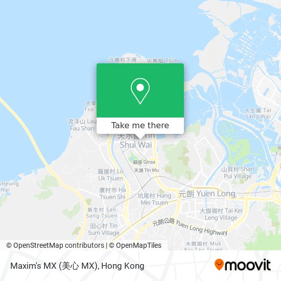 Maxim's MX (美心 MX) map
