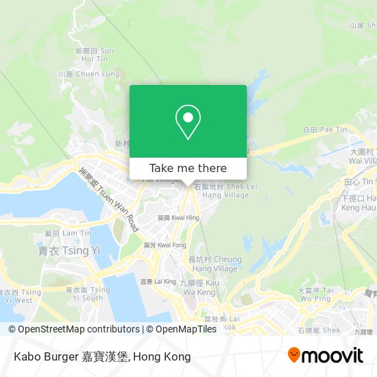 Kabo Burger 嘉寶漢堡 map