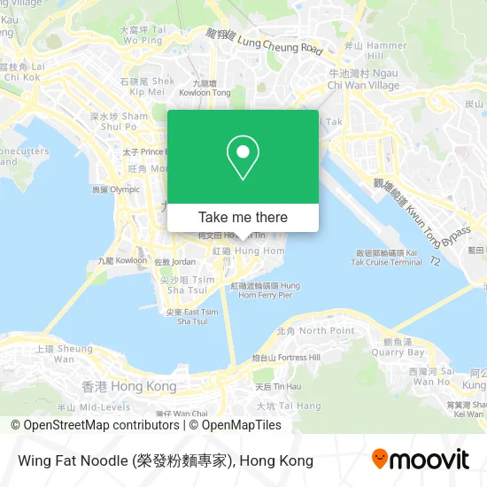 Wing Fat Noodle (榮發粉麵專家)地圖